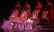 Drummers perform traditional Polynesian music from the island of Tonga at the Polynesian C...