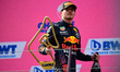 Max Verstappen of Red Bull Racing Honda drive his RB16B single-seater during race of Austr...