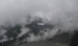 Thajiwas glacier during heavy rainfall in Sonmarg tourist spot, Indian Administered Kashmi...