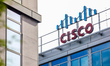 Cisco company logo is seen on the office building in Krakow, Poland on August 16, 2021. 