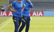 L-R Vicky Jepson Assistant Coach of Tottenham Hotspur Women and Rehanne Skinner manager of...