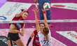 Cecconello Agnese (Acqua & Sapone)
, Stufi Federica (Bosca Cuneo)

 during the Volleyba...