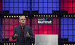 CEO at Tripadvisor Stephen Kaufer speaks during  third day of Web Summit 2021 in Lisbon, P...