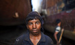  TAMZID(age 15 years), a worker of shipyard in Dhaka, Bangladesh. Child labour is not a ne...