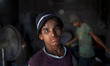 HASSAN is 12 years old, works at a shipyard in Dhaka. 16 September 2013, Bangladesh. Child...