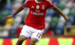 Benfica's Brazilian forward Jonas in action during the Premier League 2015/16 match betwee...