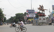 Shyambazar Five point  crossing during a general strike in Kolkata on September 2, 2015. M...