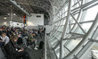 Inside Brussels International Airport  BRU before the COVID pandemic. Passenger are seen w...