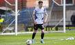 HARTLEPOOL, UK. APR 18TH midfielder Joe White (30) of Hartlepool United warming up before...