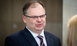 Piotr Samson (president of the Civil Aviation Authority) during the parliamentary commissi...