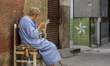 Daily life in Old Cairo on 3rd October 2015 where there are old houses for the elderly peo...