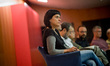 ANNA GABRIEL of CUP, a left-wing pro-independence party, during a political conference in...