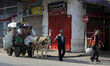 A commercial strike in Gaza on October 13, 2015, after an invitation national and Islamic...