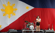 Precious Fernandez sings a Filipino song during the Philippine Festival in Mississauga, On...