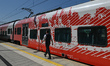 A local train at Rzeszow train station.On Thursday, July 21, 2022, in Rzeszow, Subcarpath...