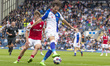 Ben Brereton Díaz (22)of Blackburn Rovers in possession of the ball  during the Sky Bet Ch...