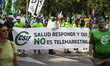 Several thousands people attend a demonstration organized from the trade union CSIF to pro...
