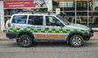 Animal Support Unit off-road car parked in front of Costa Caffee  is seen in Saint Julian'...