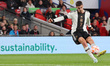 LONDON ENGLAND - SEPTEMBER 26 : Kai Havertz (Chelsea) of Germany scores during UEFA Nation...