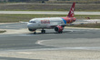 Air Malta Airbus A320-214 reg. no. 9H-AEP taxiing is seen in Luqa, Malta on 25 September 2...