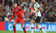 LONDON ENGLAND - SEPTEMBER 26 : L-R Phil Foden (Man City) of England and Nico Schlotterbec...