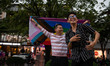 Queer community members and allies march during the annual VietPride Parade in Ho Chi Minh...