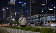 Man walk in pedestrian in Jakarta on 13 November 2022. Indonesia's economy expanded at its...