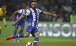 Porto's Mexican defender Miguel Layún scores on a penalty kick during the Premier League 2...