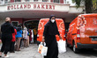 Hundreds of residents are willing to queue to buy bread at Holland bakery outlets which pr...