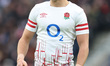 England's Henry Slade during the 2023 Six Nations Championship second round match between...