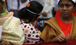 A garments worker feeding her child in May day Rally.Garment workers & other labor organi...