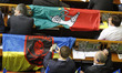Deputies from the "Self-Help" Party ,during the session of the Ukrainian Parliament, in Ki...