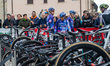 A general view of the start of the 58th Tirreno-Adriatico 2023, 4th stage of 218 km from G...