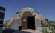 View of a planetarium at Utopia Libertad in Mexico City, inaugurated by Clara Brugada, may...