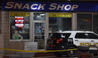 Robbery at a Sunoco gas station in Hackensack, New Jersey, United States on March 19, 2023...