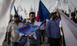 Demonstrations by political societies and unions  which pro-govenrmnet demanded to get lab...