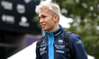 Alex Albon of Thailand arrives to the paddock ahead of the 2023 Formula 1 Australian Grand...