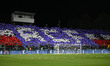 ACF Fiorentina supporters during the Italian Cup Semi Final football match between US Crem...