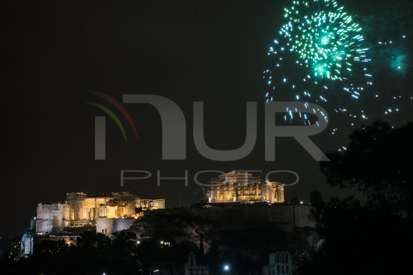 Greece, New Year in Athens