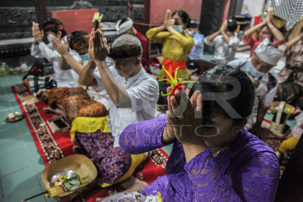 Indonesia Celebrates Galungan Hindu Bali