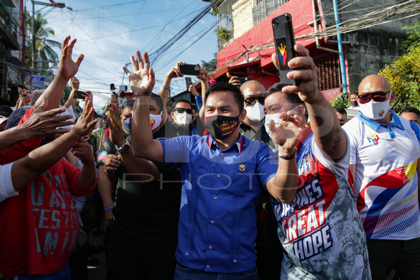 Manny Pacquiao Motorcade Campaign
