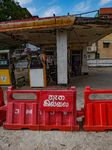 Fuel Station Closed Due To The Acute Fuel Crisis In Sri Lanka