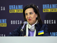 Defense Ministers of Ukraine and Spain hold joint briefing in Odesa