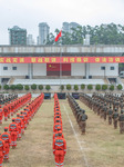 Military Training in Guangxi.