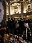 Procession For Navalny Tribute In Rome