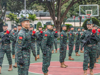 2024 SWAT Team Members Induction Ceremony in Nanning.
