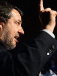 Matteo Salvini Spoke During The Conference 