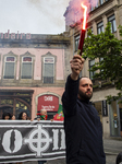 Anti-immigration And Nationalist Demonstration In The City Of Porto