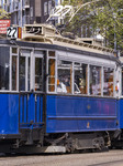 Historic Tram 27 In Amsterdam 