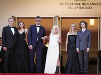 Clotilde Courau, Said Ben Said, Director Catherine Breillat, Lea Drucker, Samuel Kircher and Olivier Rabourdin   attend the ''L'ete Dernier...
